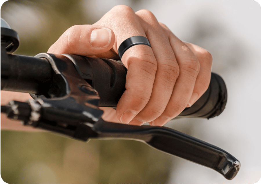 HELIOS ring on the handlebars